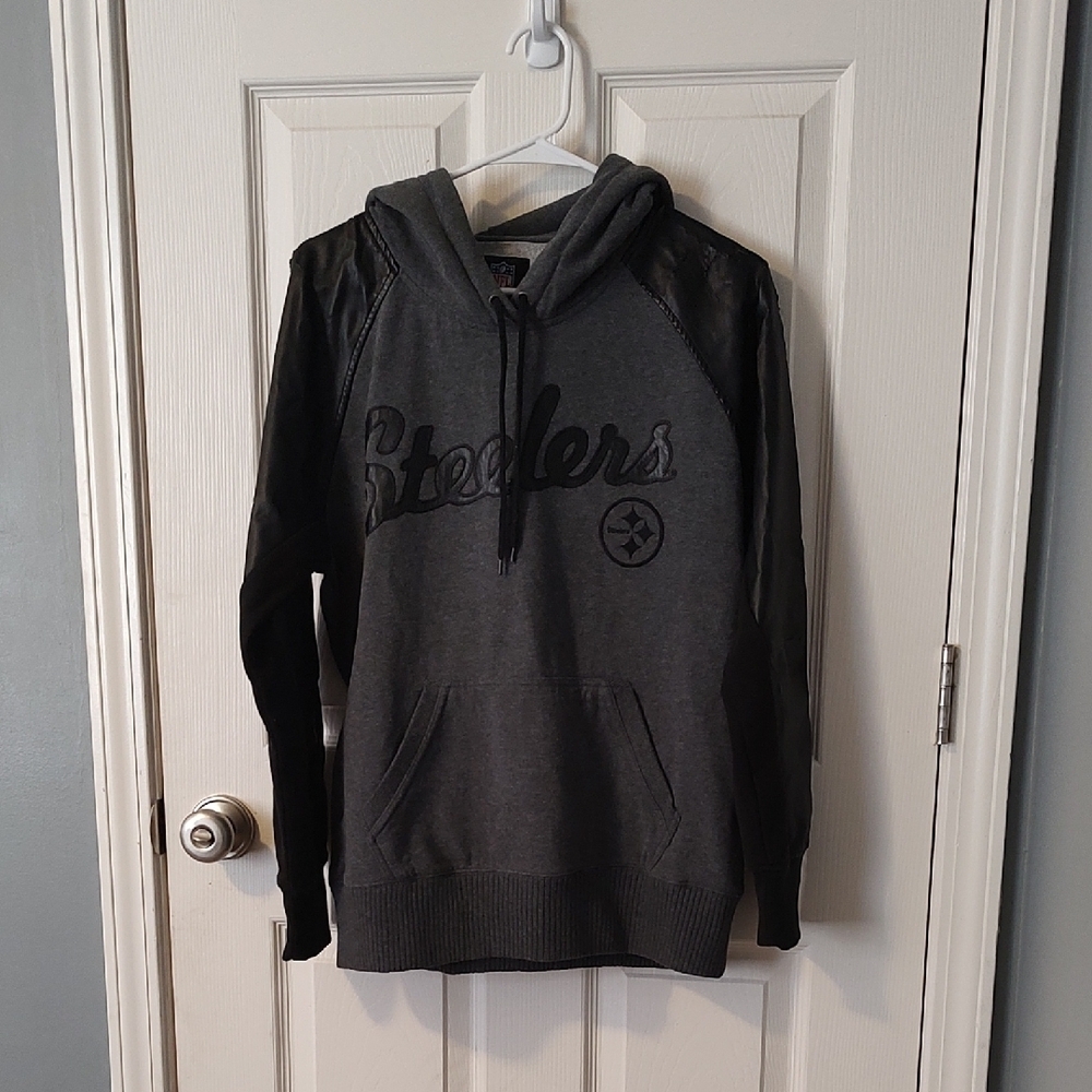 NFL Gray Pittsburgh Steelers Sweatshirt Hoodie